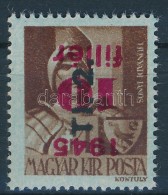 ** 1946 BetÅ±s Tl.2. Mindkét Felülnyomás Fordított / Mi 866, Both Overprints Inverted. - Autres & Non Classés