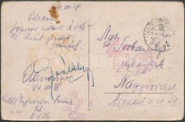 1944 Poznani Képeslap Tábori Postával Nagyváradra - Andere & Zonder Classificatie