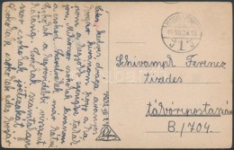 1944 Júl 28 Képeslap Tábori Posta Címre - Andere & Zonder Classificatie