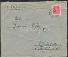 1940 Levél '160' KisegítÅ‘ Bélyegzéssel SzatmárhegyrÅ‘l Budapestre / Cover With... - Altri & Non Classificati