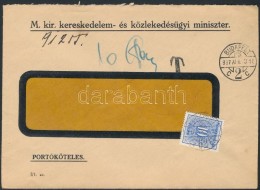 1937 Levél 10f Portóval - Andere & Zonder Classificatie