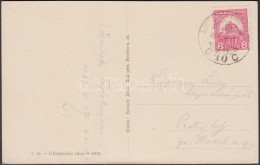 1929 Képeslap KESZTHELY-BUDAPEST Vasúti Bélyegzéssel - Other & Unclassified