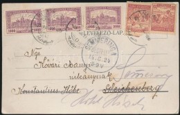 1924 (14. Díjszabás) Képeslap Ausztriába - Sonstige & Ohne Zuordnung