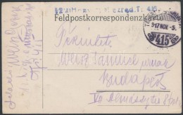 1917 Tábori Posta LevelezÅ‘lap / Field Postcard 'TP 415' - Andere & Zonder Classificatie