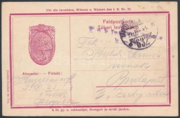 1917 Tábori Posta LevelezÅ‘lap / Field Postcard 'TP 632 B' - Andere & Zonder Classificatie
