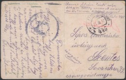 1917 Tábori Posta Képeslap / Field Postcard 'EP 445 A' - Other & Unclassified