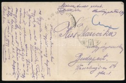 1917 Tábori Posta Képeslap / Field Postcard 'HP 171' - Altri & Non Classificati