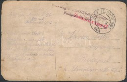 1916 Tábori Posta Képeslap / Field Postcard 'Marschformationen Feldpost Nr. 604' + 'FP 604' - Andere & Zonder Classificatie