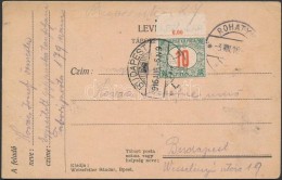 1916 Tábori Lap 10f Portóval - Andere & Zonder Classificatie