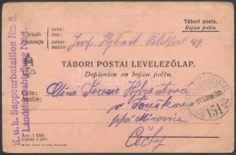 1915 Tábori Posta LevelezÅ‘lap / Field Postcard 'K.u.k. Sappeurbataillon Nr.8. Landsturmabteilung Nr.1.' +... - Other & Unclassified