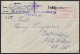 1915 Tábori Posta Levél Tartalommal 'K.u.k. MILITÄR-VERPFLEGS-MAGAZIN JAROSLAU' - Altri & Non Classificati
