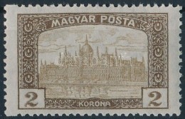 ** 1919 Magyar Posta 2K Bal Oldalon Elfogazva - Andere & Zonder Classificatie