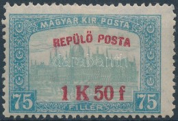 * 1918 RepülÅ‘ Posta 1K50 (5.000) - Other & Unclassified