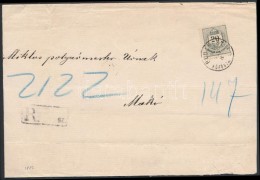 1887 20kr Ajánlott Levélen 'BUDAPEST / FÅPOSTA' - 'MAKÓ' - Other & Unclassified