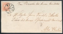 1875 Levél 5kr I-es Típus Bérmentesítéssel 'NYITRA' - Alsó-Kubin (a... - Andere & Zonder Classificatie
