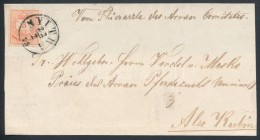 1875 Levél 5kr I-es Típus Bérmentesítéssel 'NYITRA' - Alsó-Kubin (a... - Sonstige & Ohne Zuordnung