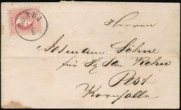 1867 5kr Levélen ,,CSABA' - ,,PEST' - Other & Unclassified