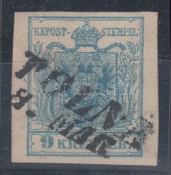 O 1850 9kr MP IIIb. Jó / Szép Szélekkel / With Nice Margins 'TOLNA' Signed: Ferchenbauer - Otros & Sin Clasificación