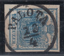 O 1850 9kr MP III. Jó / Szép Szélekkel / With Nice Margins 'PALOTA' - Sonstige & Ohne Zuordnung