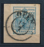 1850 9kr MP III. Jó / óriási Szélekkel, Lemezhibával / With Nice Margins, Plate... - Autres & Non Classés