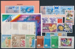 ** 1974 100 éves Az UPU Motívum 17 Klf Bélyeg + 2 Klf Blokk - Altri & Non Classificati