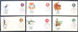 Japán 1961-1965 37 Db Sport Motívumú Küldemény, FÅ‘leg FDC Bonbonos Dobozban (Mi... - Altri & Non Classificati