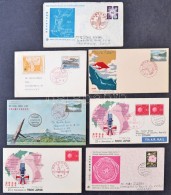 Japán 1958-1973 68 Db FDC Barna Dobozban (Mi EUR 221,-) - Sonstige & Ohne Zuordnung