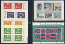 ** Svédország 1924-1969 6 Db Klf Kisív, 2 Db Stecklapon - Sonstige & Ohne Zuordnung