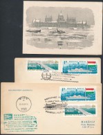 1932-1970 3 Db Küldemény és 1 Képeslap (hivatalos Levél, MAHART Hajóposta... - Andere & Zonder Classificatie