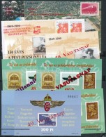 ** 1996-2000 7 Klf Magyar Vasút Emlékív + FDC Alkalmi Bélyegzéssel - Autres & Non Classés