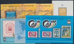 ** 1977-1989 9 Klf Emlékív, Közte Változatok + 2 Klf Német Emlékív +... - Other & Unclassified