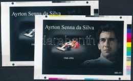 ** 2015/06 Ayrton Senna Cromalin Emlékívpár (120.000) - Other & Unclassified