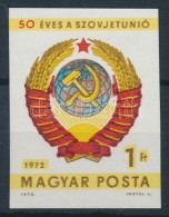 ** 1972 50 éves A Szovjetunió Vágott Bélyeg (2.000) - Autres & Non Classés