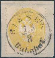 1863 2kr 'SISSEK / Bahnhof' - Other & Unclassified