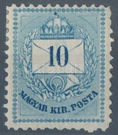 * 1874 10kr 11 1/2 Fogazással (18.000) - Otros & Sin Clasificación