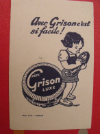 Buvard Cirage Pâte Grison Luxe. Fillette Chaussure. Vers 1950 - Chaussures