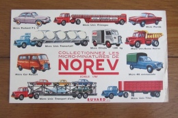 Buvard Miniatures Norev Voitures - Transportmiddelen