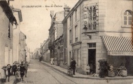 AY-EN-CHAMPAGNE RUE DE CHALONS - Ay En Champagne