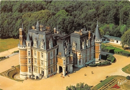 CHER  18    EN SOLOGNE  VOUZERON  LE CHATEAU  VUE AERIENNE - Vouzeron