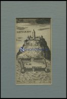 NOVIGRAD: Die Festung, Kupferstich Um 1685 - Lithographies