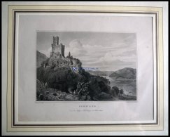 SONNECK, Gesamtansicht Stahlstich Von Lange/Rohbock Um 1840 - Lithografieën