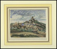 RONING/NIEDERBAYERN: Teilansicht Mit Dem Kloster, Kolorierter Holzstich A.d. Sulzb.Kalender Von 1872 - Lithographies