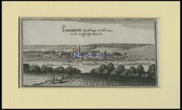 LEMFÖRDE, Gesamtansicht, Kupferstich Von Merian Um 1645 - Lithographies