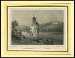 KAISERSTUHL: Wasserstelz, Stahlstich Von Lange/Hablitschek Um 1840 - Lithographies