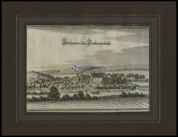 ILDEHAUSEN, Gesamtansicht, Kupferstich Von Merian Um 1645 - Lithographies