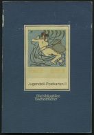 SACHBÜCHER Jugendstil-Postkarten II - Die Bibliophilen Taschenbücher, 80 Farbige Abbildungen, U.a. Von Alfred - Andere & Zonder Classificatie