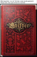 KLASSISCHE LITERATUR Adalbert Stifter: Studien, Band 1-4, Bibliographische Anstalt, Berlin, 1899 - Otros & Sin Clasificación