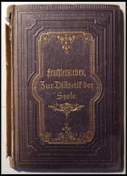 KLASSISCHE LITERATUR Ernst Freiherr Von Feuchtersleben: Zur Diätetik Der Seele, Reclam Verlag, Leipzig, Buchrü - Altri & Non Classificati