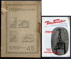 PHIL. LITERATUR JAPAN Berichte - Mitteilungsblatt Nr. 45 Der Arge Japan, Heft 1/1966, 56 Seiten Und Das Fenster - Japan - Philatélie Et Histoire Postale