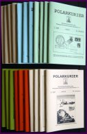 PHIL. LITERATUR Polarkurier, Heft 87 - 110 (ohne Nr. 94,105 Und 109), 2004-2009, Vereinsnachrichten Des Polarpost-Sammle - Philatélie Et Histoire Postale
